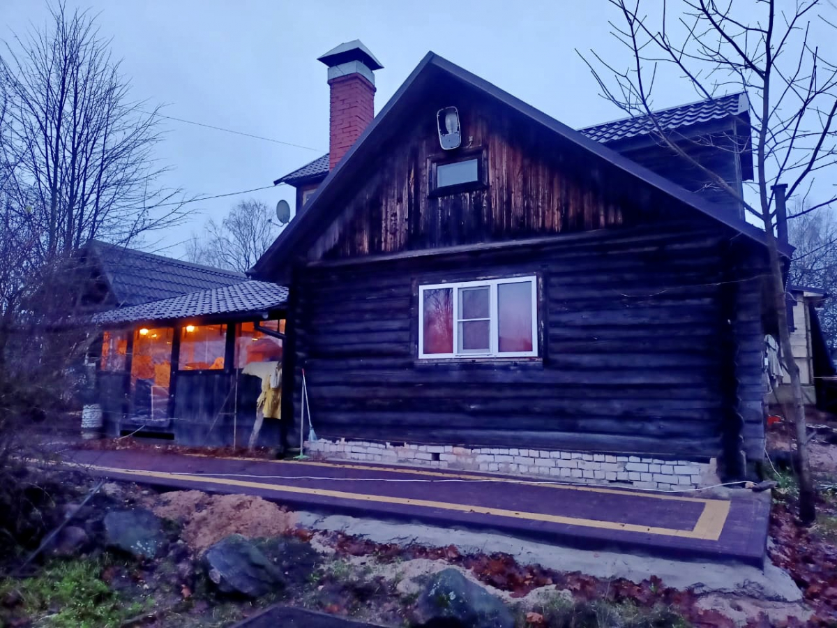 Отделка фасада плиткой \"Каньон\" (Вышний Волочек г.)