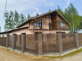 Отделка фасадов металлическим сайдингом (дер. Вахромеево, Конаковский р-н)