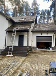 Установка снегозадержателей (Рябеево д.)