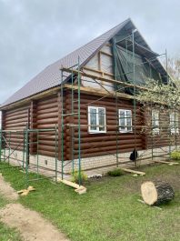 Замена кровельного покрытия (дер. Заборье, Калининский р-н)_фото_4