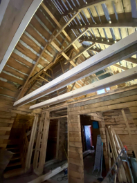 Реконструкция кровли, замена водосточной системы, отделка подбоя (Конаково)_фото_5