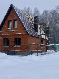 Реконструкция кровли, замена водосточной системы, отделка подбоя (Конаково)_фото_9