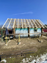 Ремонт кровли, фасадные работы (дер. Голобово)_фото_2