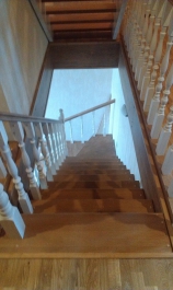 Изготовление лестницы с установкой ( массив сосна, ступени бук ), г. Тверь  ул. Прошина_фото_3