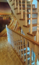 Изготовление лестницы с установкой ( массив сосна, ступени бук ), г. Тверь  ул. Прошина_фото_7
