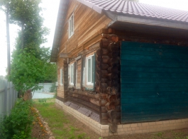 Отделка фасада цокольным сайдингом с утеплением, поселок Спирово._фото_4